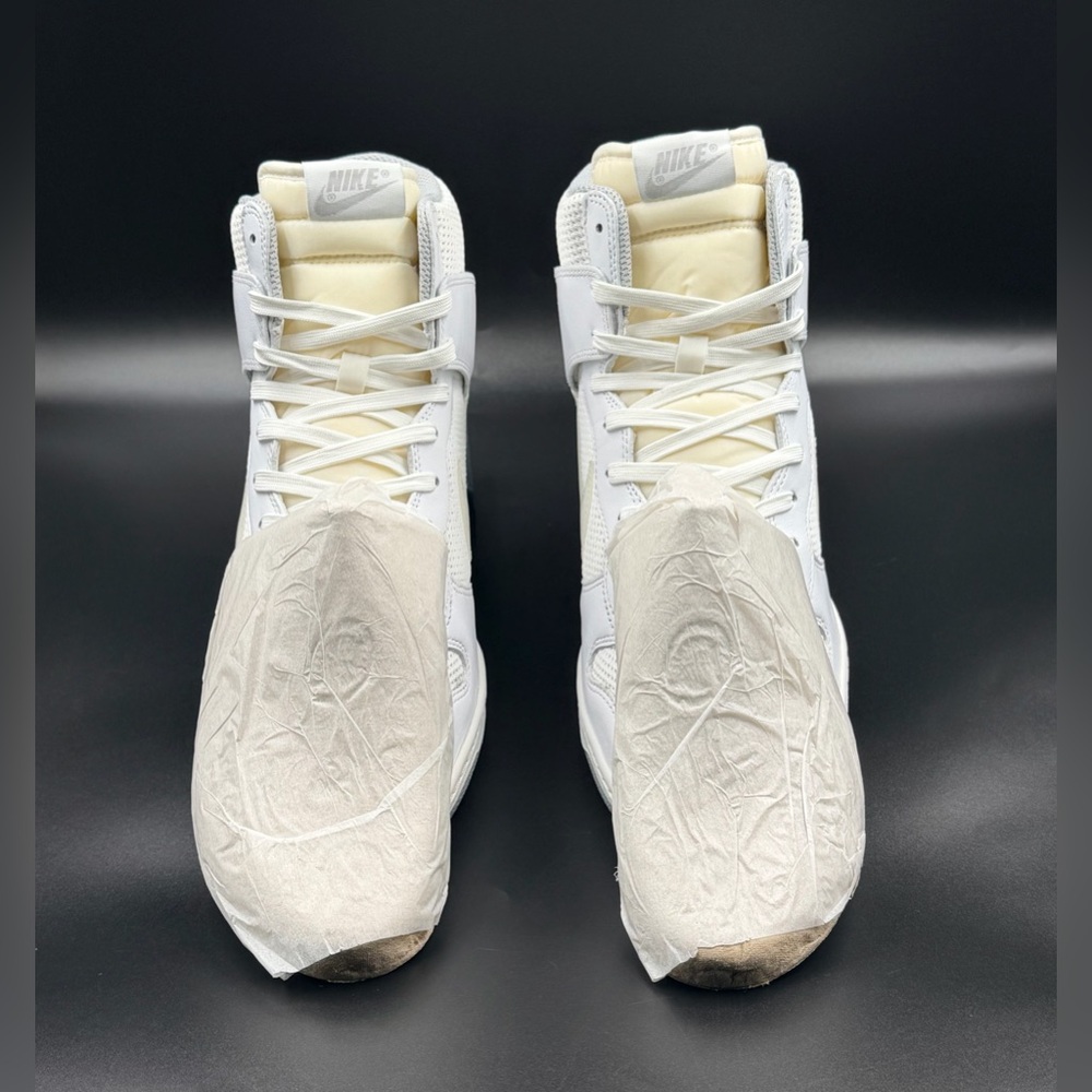 Nike Wmns Dunk Wedge Sky Hi Essential 'Sail' - Rare - Picture 6 of 15